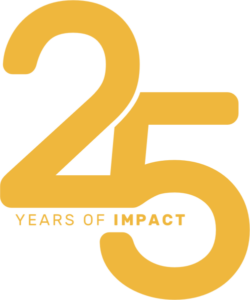 25 Years of Impact Anniversary Logo